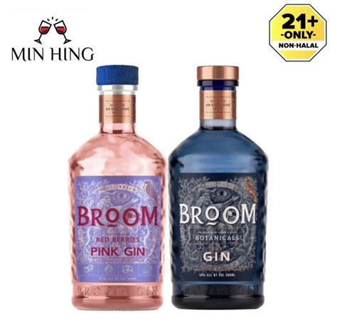 Broom Gin Pink Gin Dry Gin 500ml 375417 Lazada