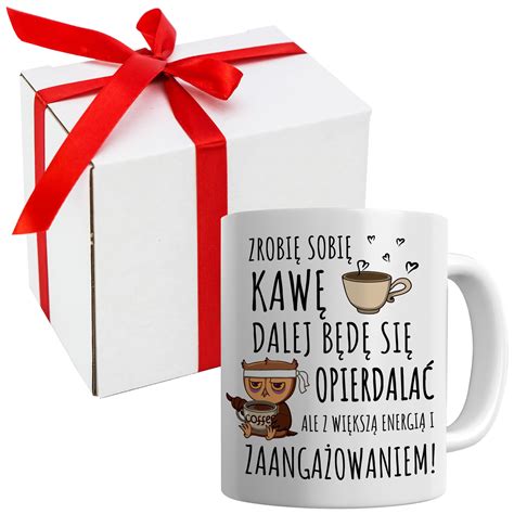 Kubek Ceramiczny Z Napisami Ml Wondergift Bia Y Wondergift