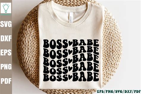 Boss Babe Retro Svg Graphic By Designer302 · Creative Fabrica