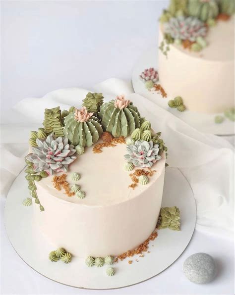 Pin By On Succulent Cake Pretty Birthday