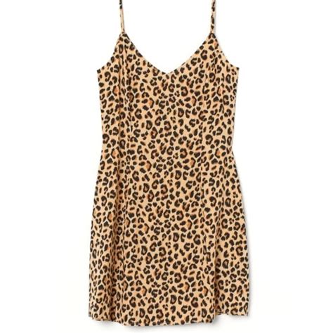 Dresses Leopard Print Slip Dress Poshmark