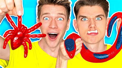 Gummy Food Vs Real Food Challenge EATING GIANT GUMMY FOOD Best