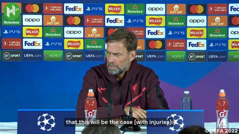 Klopp Delivers Update On Liverpool Big Injury List Soccer