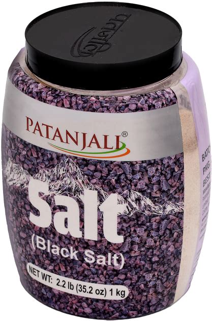 Соль каменная Patanjali Черная 1 кг (8904422700185) – купить в Киеве ...