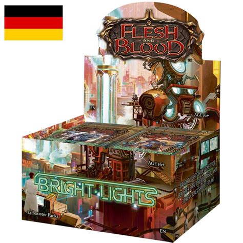 Flesh Blood Tcg Bright Lights Booster Display Deutsch