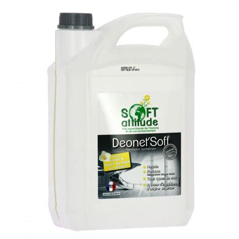 Nettoyant Tous Types De Sols DEONET SOFT Bidon De 5L