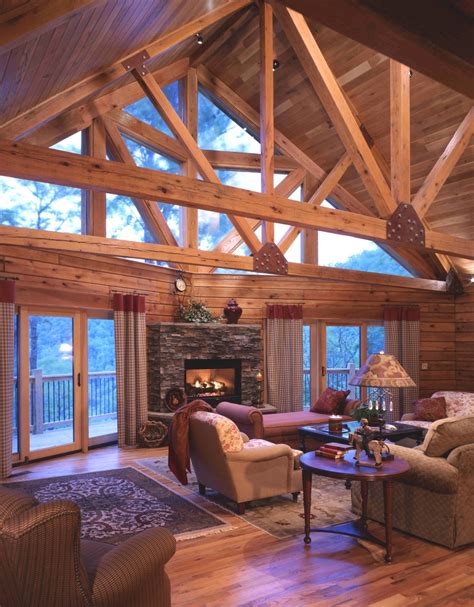 Design The Living Room You Always Dreamed About Gastineau Log Homes