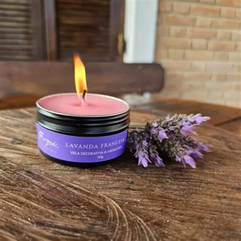 Vela Aromática De Lavanda Francesa Fergus Candles MercadoLivre