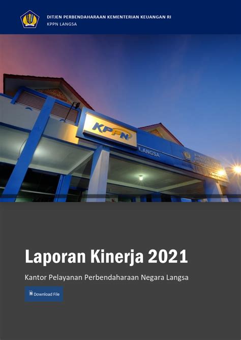 Laporan Kinerja