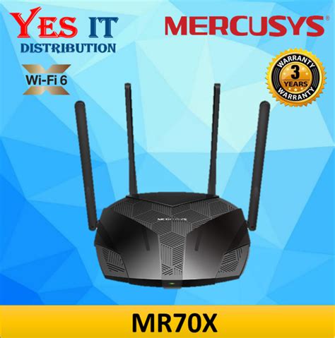 Mercusys Mr X Ax Dual Band Wifi Gigabit Wireless Router With Vpn