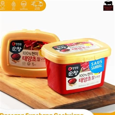 Jual Daesang Sunchang Gochujang Sambal Pasta Korea Hot Pepper Paste Gr Shopee Indonesia