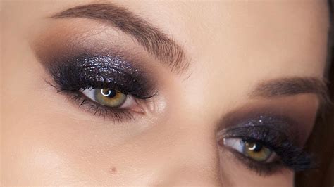 Glittery Black Smokey Eye Tutorial Ft Tati Beauty Textured Neutrals