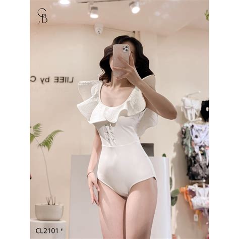 Coco Bikini Monokini Women S Swimwear Cl Shopee Malaysia