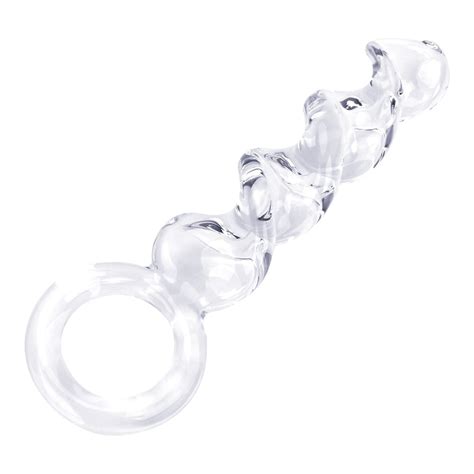 Olo Glass Dildo Anal Plug Pyrex Crystal Female Masturbation Vagina