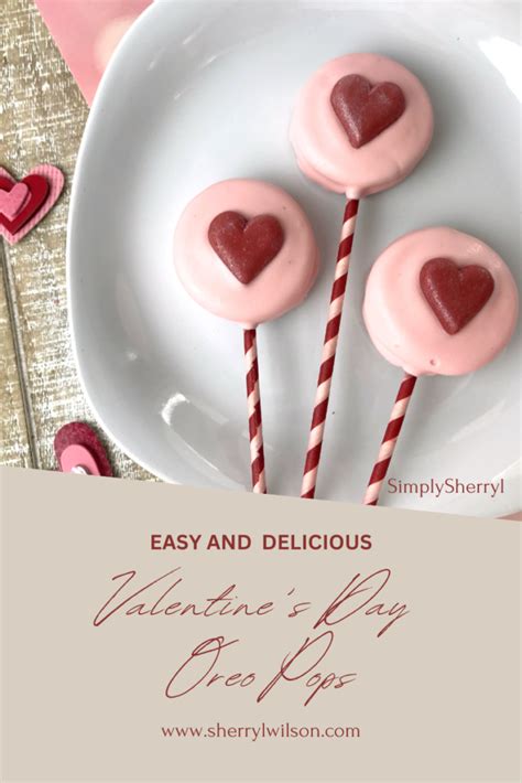 Valentines Day Oreo Pops Simply Sherryl