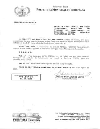 Decreto Luto Oficial Pdf