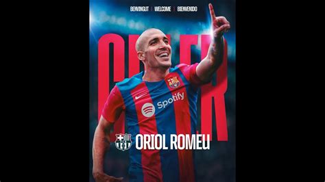 Fc Barcelona Oriol Romeu Se Convierte En El Fichaje De La Temporada