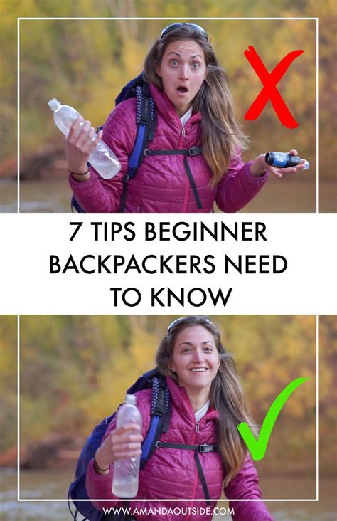 8 Practical Backpacking Tips For Beginners Amanda Outside Backpacking For Beginners