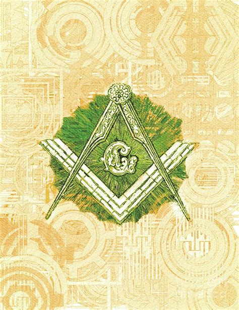 Freemason Masonic Symbols Painting By Esoterica Art Agency Fine Art