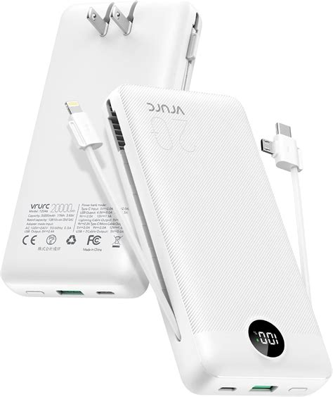 Amazon Idmix モバイルバッテリー 20000mah 大容量 65w 充電器 30w Type C出力 コンセント一体型 スマホ