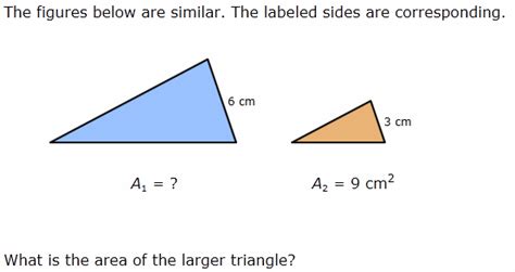 IXL Area And Perimeter Of Similar Figures Geometry Practice