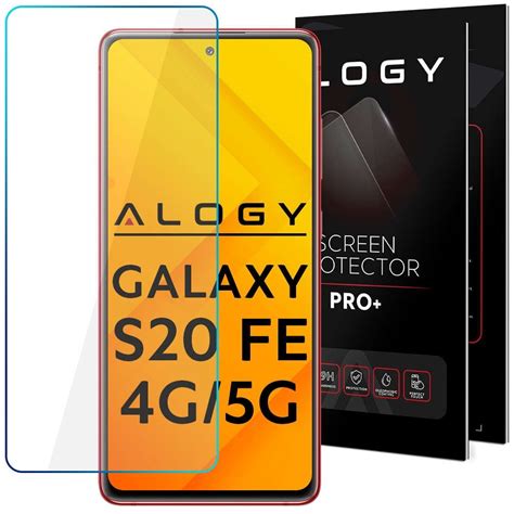 Szkło Hartowane 9H Alogy Ochrona Na Ekran Do Samsung Galaxy S20 Fe 4G