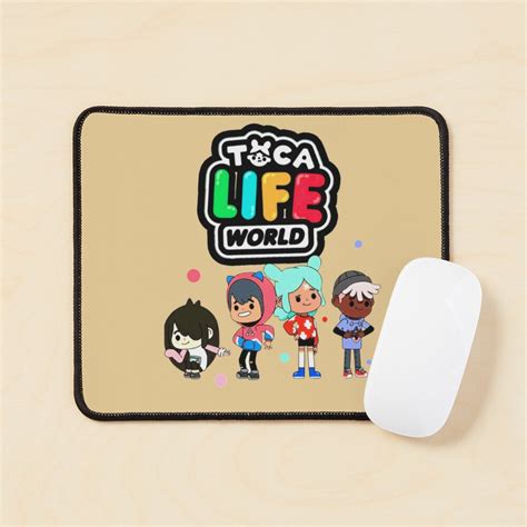 Toca Boca Toca Boca 2021 Toca Life World Mouse Pad By Anasohping