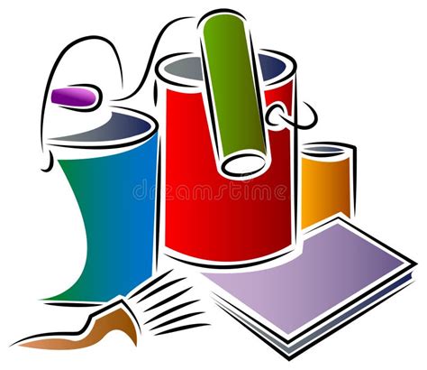House Painting Decorating Stock Illustrations 2798 House Painting