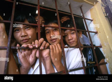 Painet Ha2611 5464 Children Prison Boys Criminals Vietnam Crime