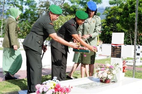 Kodam Xvii Cenderawasih Gelar Ziarah Ke Tmp Kesuma Trikora Waena Dalam