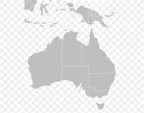 Blank Map Mapa Polityczna PNG 539x648px Map Area Australia Black