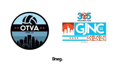 A Tale Of Two Logos Representing Florida Volleyball Clubs At The 2023 GJNC