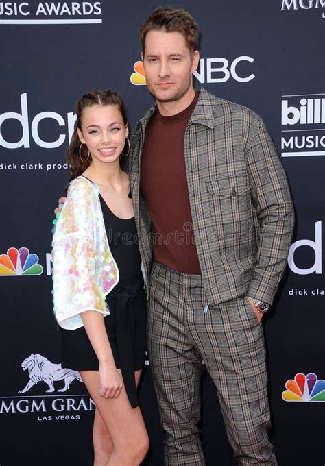 Justin Hartley and Isabella Justice Hartley Editorial Image - Image of