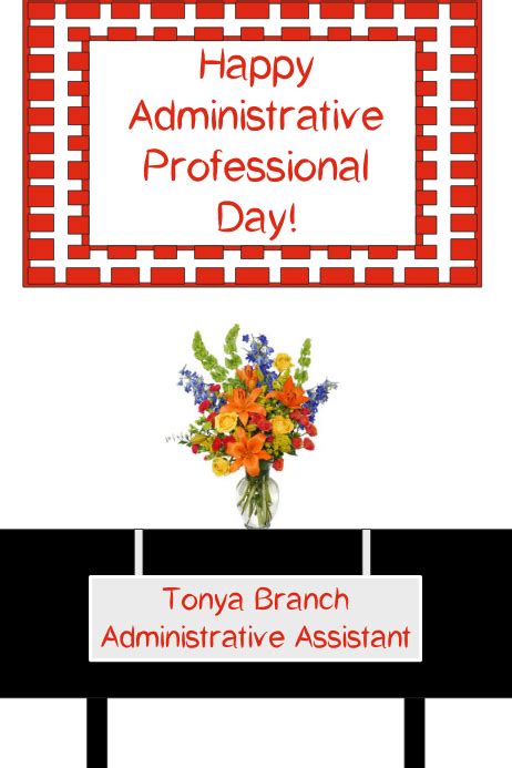 Copy Of Administrative Professional Day Postermywall