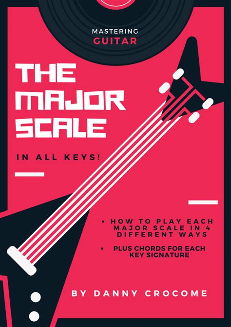 The Major Scale In All Keys 4 Ways To Play By Traditional Electric Guitar Digital Sheet