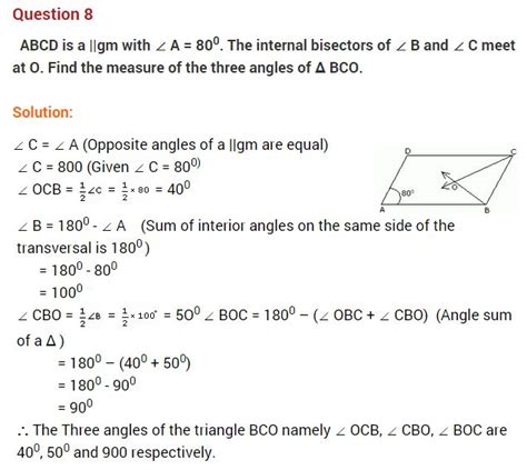 Understanding Quadrilaterals Ncert Extra Questions For Class Maths