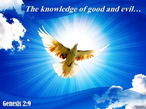 Genesis 2 9 The Knowledge Of Good Powerpoint Church Sermon Powerpoint