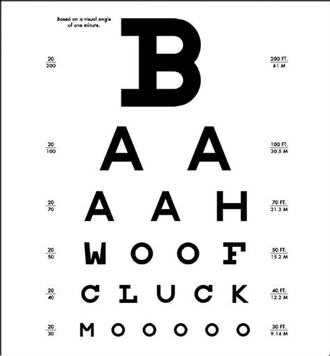 49 best Eye test Board images on Pinterest | Eye chart, Charts and ...