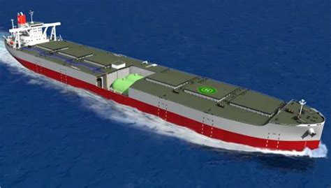 K Line Signs Aip For Lng Fuelled Ore Carrier Concept Vesselperformance