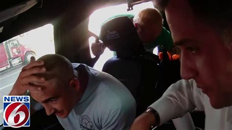 Orlando Firefighters Join Trooper Steve On Patrol For Live Head Shaving