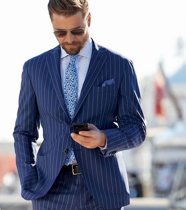 Boggi Blue Pinstripe Suit Classy Suits Fashion Suits For Men Blue