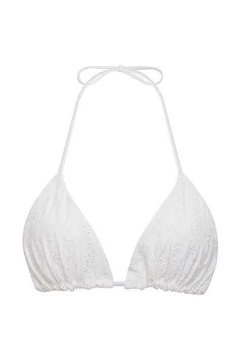 X SYDNEY SWEENEY Tia Triangle Bikini Top Dearly Beloved Extended ShopperBoard