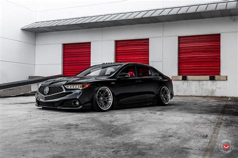 Acura Tlx A Spec On Vossen Wheels M X3 3 Piece 2019 года выпуска