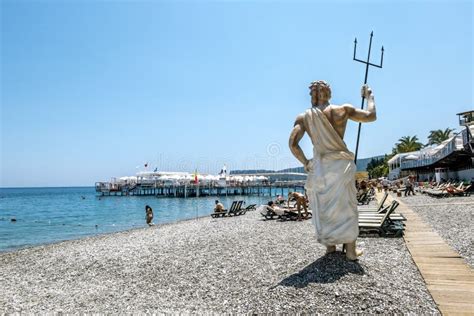 Views of the Coast and Beach in Kemer Editorial Photo - Image of ...