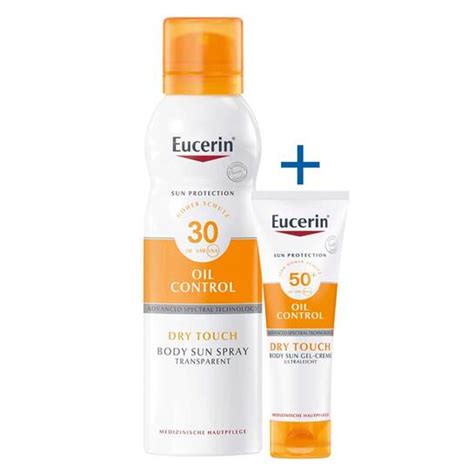 Eucerin Sun Oil Control Body Transparent Aerosol Lsf Ml Bei