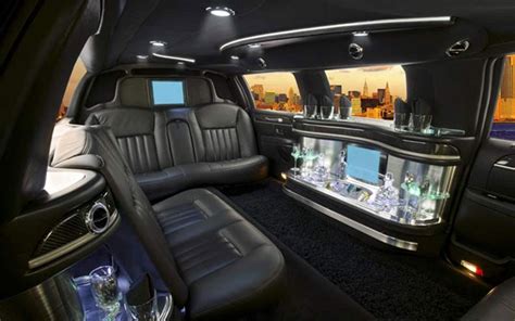 Lincoln Limo Interior