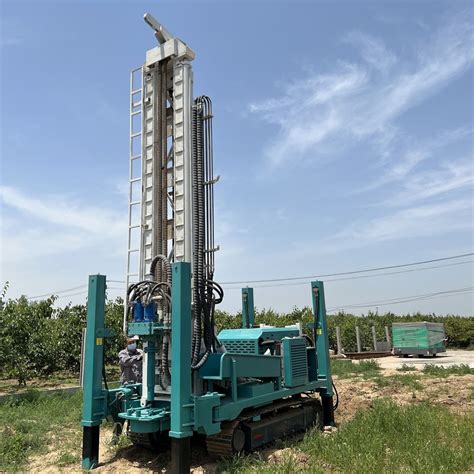 260m360m460m560m Hydraulic Crawler Type Borehole Water Well Drilling