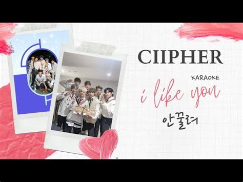 Instrumental Ciipher I Like You Korean Easy Lyrics Youtube