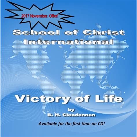 11 Victory of Life- November 2017 - School of Christ