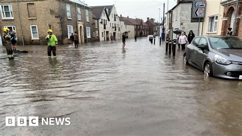 Market Rasen Houses Flooded After Heavy Rain Hits Lincolnshire